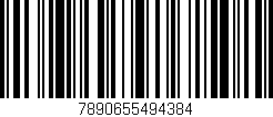 Código de barras (EAN, GTIN, SKU, ISBN): '7890655494384'