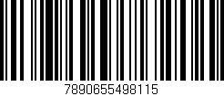 Código de barras (EAN, GTIN, SKU, ISBN): '7890655498115'