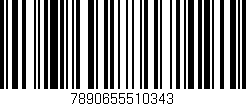 Código de barras (EAN, GTIN, SKU, ISBN): '7890655510343'
