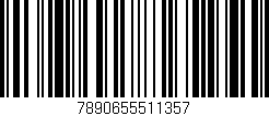 Código de barras (EAN, GTIN, SKU, ISBN): '7890655511357'