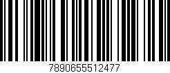Código de barras (EAN, GTIN, SKU, ISBN): '7890655512477'