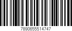 Código de barras (EAN, GTIN, SKU, ISBN): '7890655514747'