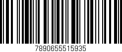 Código de barras (EAN, GTIN, SKU, ISBN): '7890655515935'