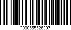 Código de barras (EAN, GTIN, SKU, ISBN): '7890655526337'