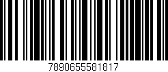 Código de barras (EAN, GTIN, SKU, ISBN): '7890655581817'
