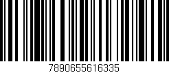 Código de barras (EAN, GTIN, SKU, ISBN): '7890655616335'