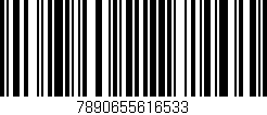 Código de barras (EAN, GTIN, SKU, ISBN): '7890655616533'