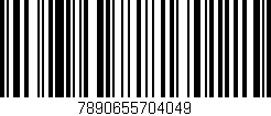 Código de barras (EAN, GTIN, SKU, ISBN): '7890655704049'