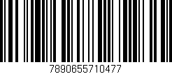 Código de barras (EAN, GTIN, SKU, ISBN): '7890655710477'