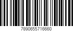 Código de barras (EAN, GTIN, SKU, ISBN): '7890655716660'