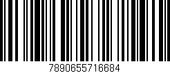 Código de barras (EAN, GTIN, SKU, ISBN): '7890655716684'