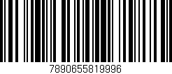 Código de barras (EAN, GTIN, SKU, ISBN): '7890655819996'