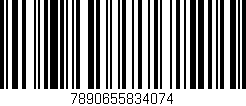 Código de barras (EAN, GTIN, SKU, ISBN): '7890655834074'