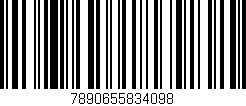 Código de barras (EAN, GTIN, SKU, ISBN): '7890655834098'