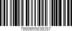 Código de barras (EAN, GTIN, SKU, ISBN): '7890655838287'