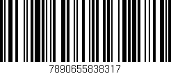 Código de barras (EAN, GTIN, SKU, ISBN): '7890655838317'