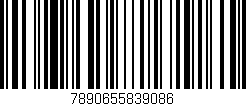 Código de barras (EAN, GTIN, SKU, ISBN): '7890655839086'