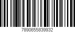 Código de barras (EAN, GTIN, SKU, ISBN): '7890655839932'