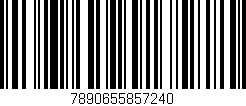 Código de barras (EAN, GTIN, SKU, ISBN): '7890655857240'