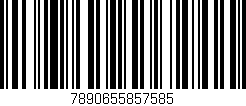 Código de barras (EAN, GTIN, SKU, ISBN): '7890655857585'