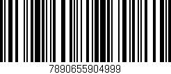 Código de barras (EAN, GTIN, SKU, ISBN): '7890655904999'