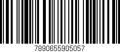 Código de barras (EAN, GTIN, SKU, ISBN): '7890655905057'