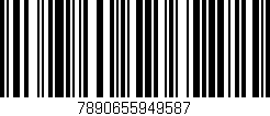Código de barras (EAN, GTIN, SKU, ISBN): '7890655949587'