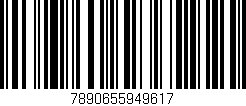 Código de barras (EAN, GTIN, SKU, ISBN): '7890655949617'