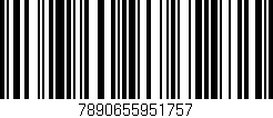 Código de barras (EAN, GTIN, SKU, ISBN): '7890655951757'