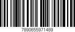 Código de barras (EAN, GTIN, SKU, ISBN): '7890655971489'