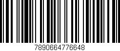 Código de barras (EAN, GTIN, SKU, ISBN): '7890664776648'