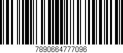 Código de barras (EAN, GTIN, SKU, ISBN): '7890664777096'