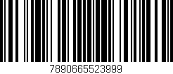 Código de barras (EAN, GTIN, SKU, ISBN): '7890665523999'