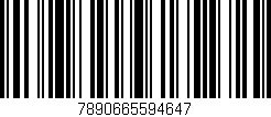Código de barras (EAN, GTIN, SKU, ISBN): '7890665594647'