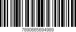 Código de barras (EAN, GTIN, SKU, ISBN): '7890665694989'