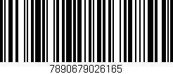 Código de barras (EAN, GTIN, SKU, ISBN): '7890679026165'