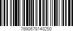 Código de barras (EAN, GTIN, SKU, ISBN): '7890679140250'