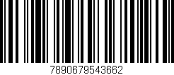 Código de barras (EAN, GTIN, SKU, ISBN): '7890679543662'