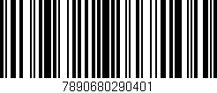 Código de barras (EAN, GTIN, SKU, ISBN): '7890680290401'