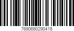 Código de barras (EAN, GTIN, SKU, ISBN): '7890680290418'