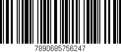 Código de barras (EAN, GTIN, SKU, ISBN): '7890685756247'