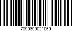 Código de barras (EAN, GTIN, SKU, ISBN): '7890693021863'