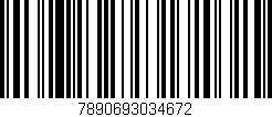 Código de barras (EAN, GTIN, SKU, ISBN): '7890693034672'