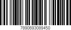 Código de barras (EAN, GTIN, SKU, ISBN): '7890693089450'