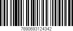 Código de barras (EAN, GTIN, SKU, ISBN): '7890693124342'