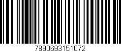 Código de barras (EAN, GTIN, SKU, ISBN): '7890693151072'