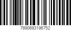 Código de barras (EAN, GTIN, SKU, ISBN): '7890693196752'