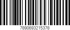 Código de barras (EAN, GTIN, SKU, ISBN): '7890693215378'