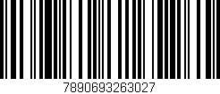Código de barras (EAN, GTIN, SKU, ISBN): '7890693263027'