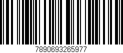 Código de barras (EAN, GTIN, SKU, ISBN): '7890693265977'